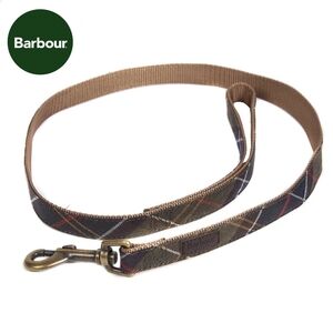 NWT Barbour Dog 36" Leash/ Lead in Barbour House Tartan Plaid